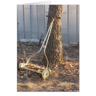 Vintage Lawnmower Cards