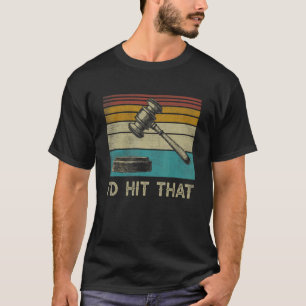 Vintage Lawyer Courtroom Judge   Judge Gavel T-Shirt