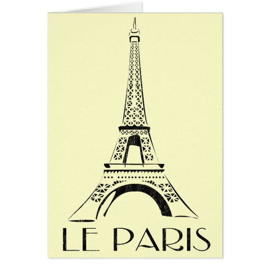 vintage le paris cards (Front)