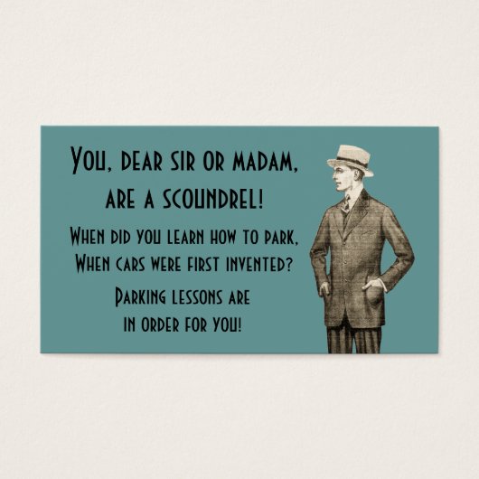 Vintage Learn How To Park (Front)