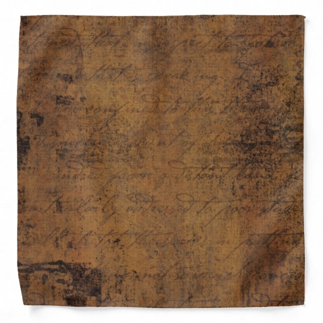 Vintage Leather Bandana (Front)