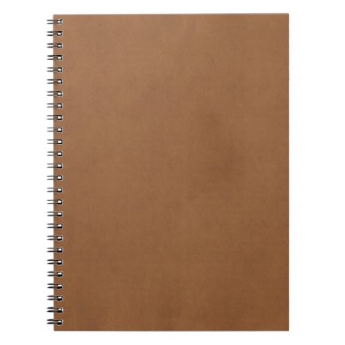 Vintage Leather Brown Parchment Paper Background Notebook