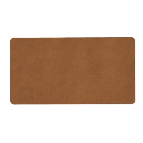Vintage Leather Brown Parchment Paper Template Label