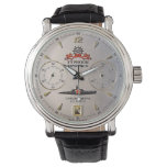 Vintage Leather Strap Watch, Typhoon Watch at Zazzle