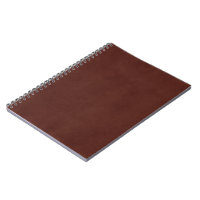 Vintage Tan Leather Brown Parchment Paper Blank Notebook
