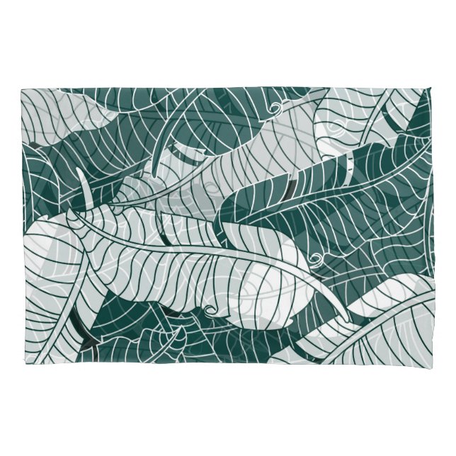 Vintage Leaves Pattern Background Pillow Case (Front)