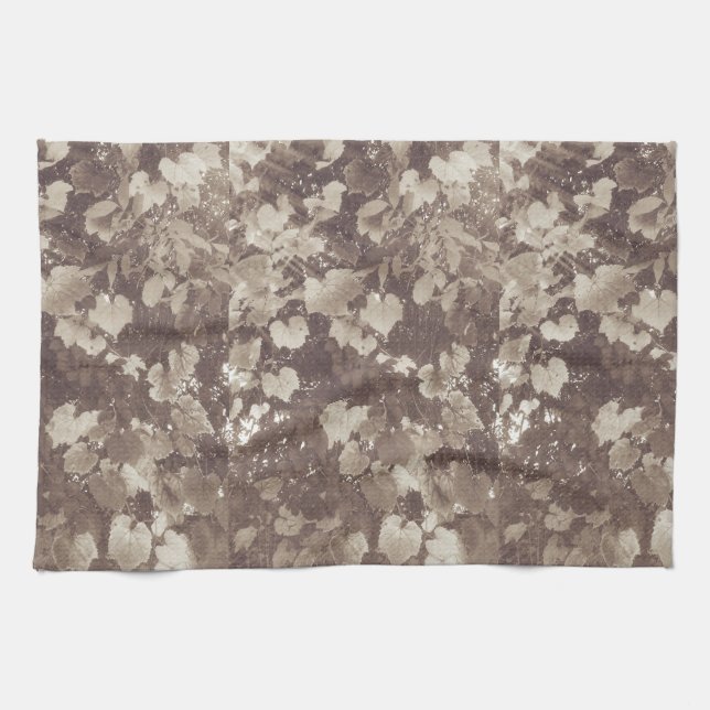 VINTAGE LEAVES TOWEL (Horizontal)