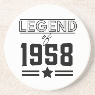 Vintage Legend of 1958 Coaster