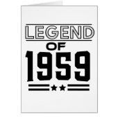 vintage legend of 1959 (Front)
