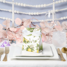 Vintage Lemon Blossom Pattern | Cottagecore Citrus
