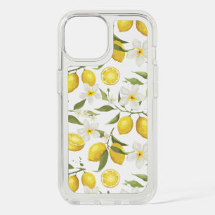 Vintage Lemon Tree Pattern iPhone 15 Case