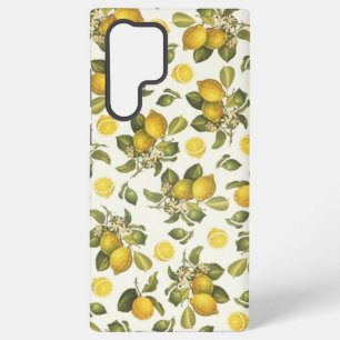 Vintage Lemons Samsung Galaxy S22 Ultra Case