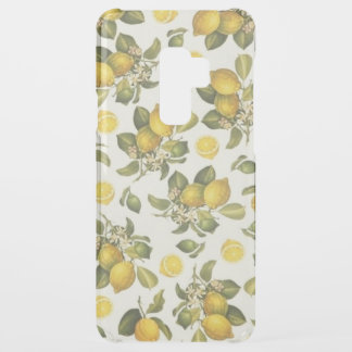 Vintage Lemons Wallpaper Uncommon Samsung Galaxy S9 Plus Case