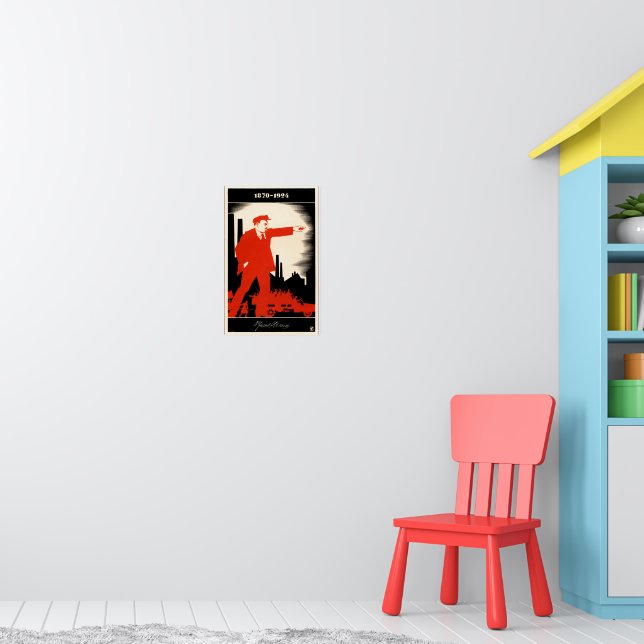 Vintage Lenin Poster | Zazzle
