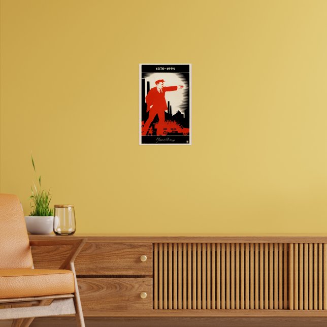 Vintage Lenin Poster | Zazzle