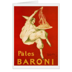 Vintage Leonetto Cappiello Italian pasta ad Cards