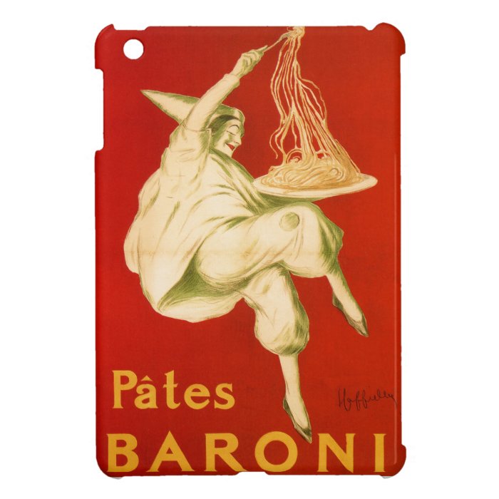 Vintage Leonetto Cappiello Italian pasta ad red iPad Mini Covers