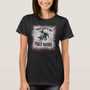 Vintage Leopard Bleached This Ain't My First Rodeo T-Shirt