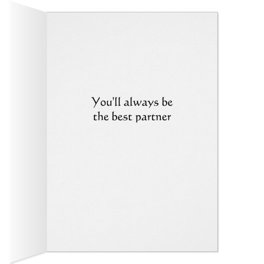 Vintage Lesbian Dance Partners Greeting Card (Inside (Right))