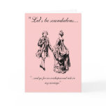 VIntage Let's Be Scandalous Valentine's Day Card VIntage Let's Be Scandalous Valentine's Day Card