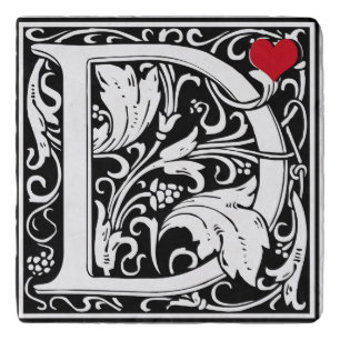 Vintage Letter "D" Trivet