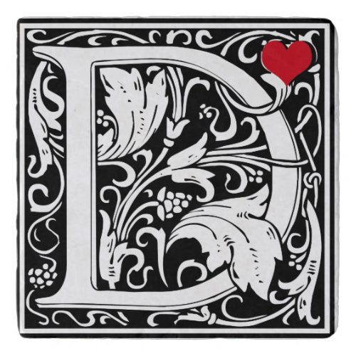 Vintage Letter "D" Trivet