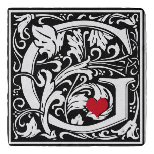 Vintage Letter "G" Trivet