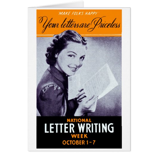 Vintage Letter Writing Cards (Front)