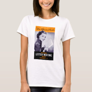 Vintage Letter Writing T-Shirt
