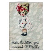 Vintage Letter You Promised Girl (Front)
