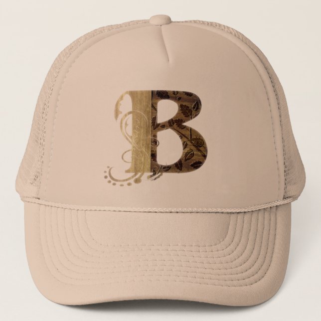 Vintage Letters B - Hat (Front)