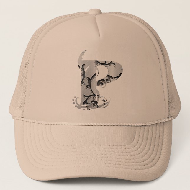 Vintage Letters P - Hat (Front)