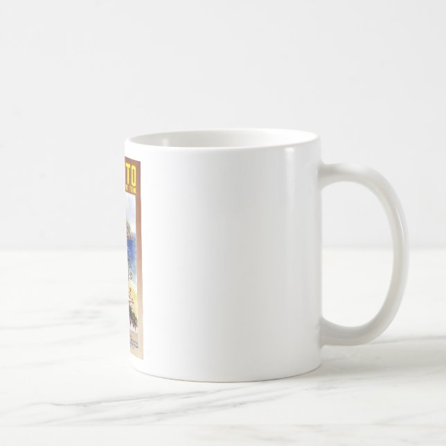 Vintage Levanto Genova Italy Tourism Coffee Mug (Right)
