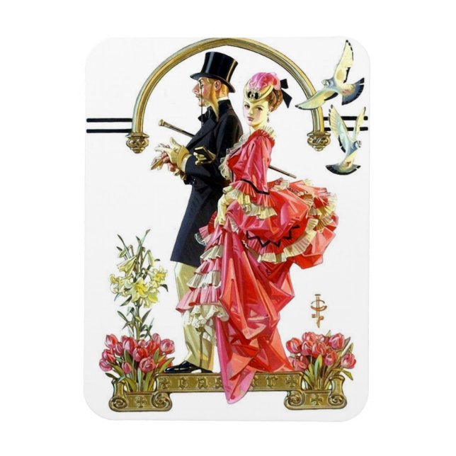 Vintage Leyendecker Magnet (Vertical)