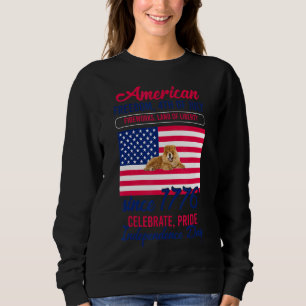 Vintage Liberty American Flag  2 Sweatshirt