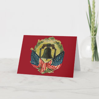 Vintage Liberty Bell Greeting Cards