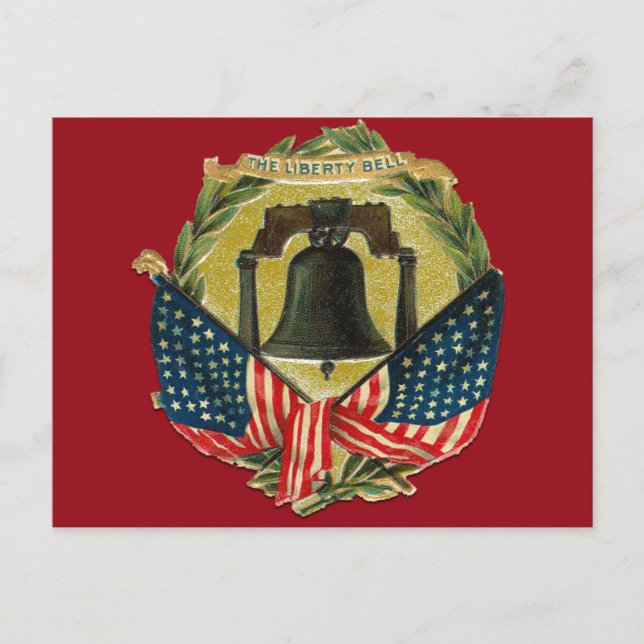 Vintage Liberty Bell Greeting Cards (Front)
