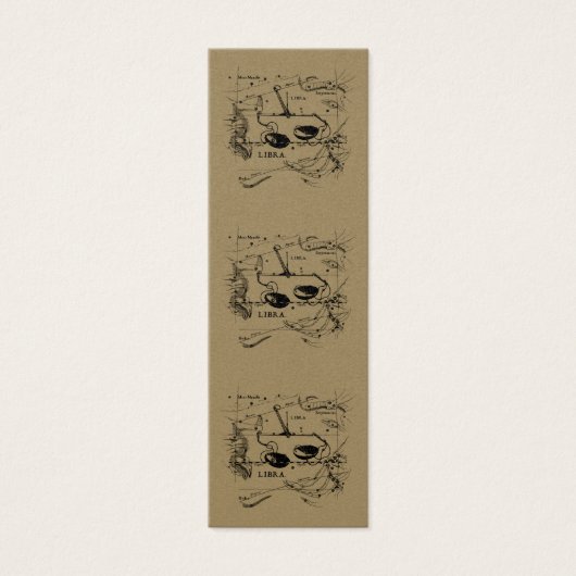 Vintage Libra Constellation Hevelius Style (Front)