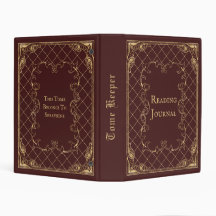 Vintage Library Book Inspired Reading Journal