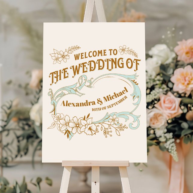 Vintage Library Book Wedding Foam Board (Creator Uploaded)