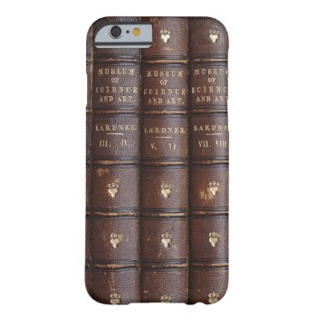 Vintage Library Books Effect Barely There Iphone 6 Case by DigitalDreambuilder at Zazzle