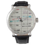 Vintage Library Due Date Cards Watch at Zazzle