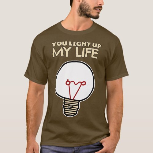 Vintage Light Bulb T_Shirt