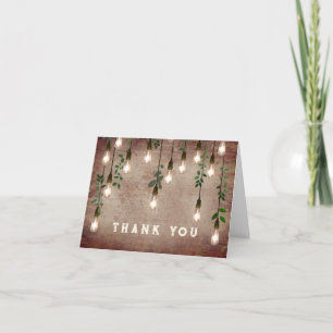 Vintage Lightbulbs Brick Thank You
