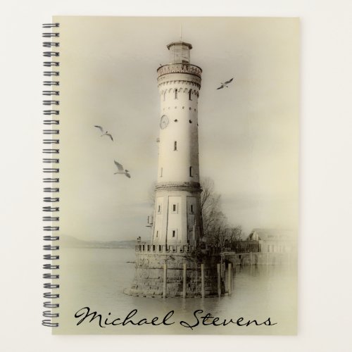 Vintage Lighthouse  Planner