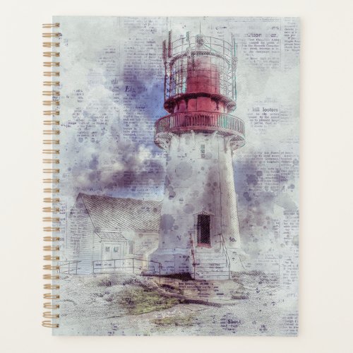 Vintage Lighthouse  Planner