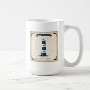 Vintage Lighthouse Poster 1 Coffee Mug
