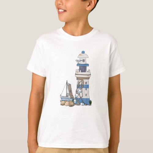 vintage lighthouse T_Shirt