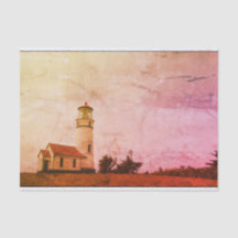 Vintage Lighthouse Tissue Paper