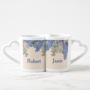 Vintage Lilacs Coffee Mug Set